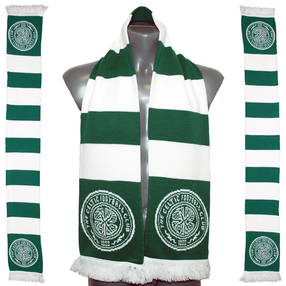 Celtic FC Bar Scarf 100% Acrylic Approx 132cm x 19cm