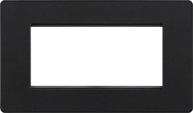 BG Evolve Matt Black Screwless Switches & Sockets Black Inserts Full Range - Picture 16 of 33