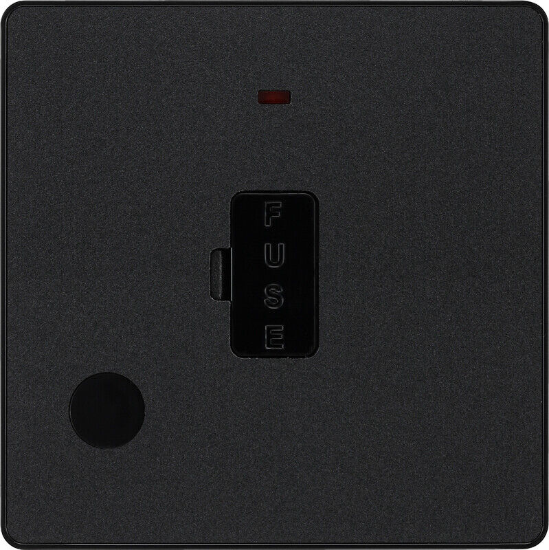 BG Evolve Matt Black Screwless Switches & Sockets Black Inserts Full Range - Picture 33 of 33
