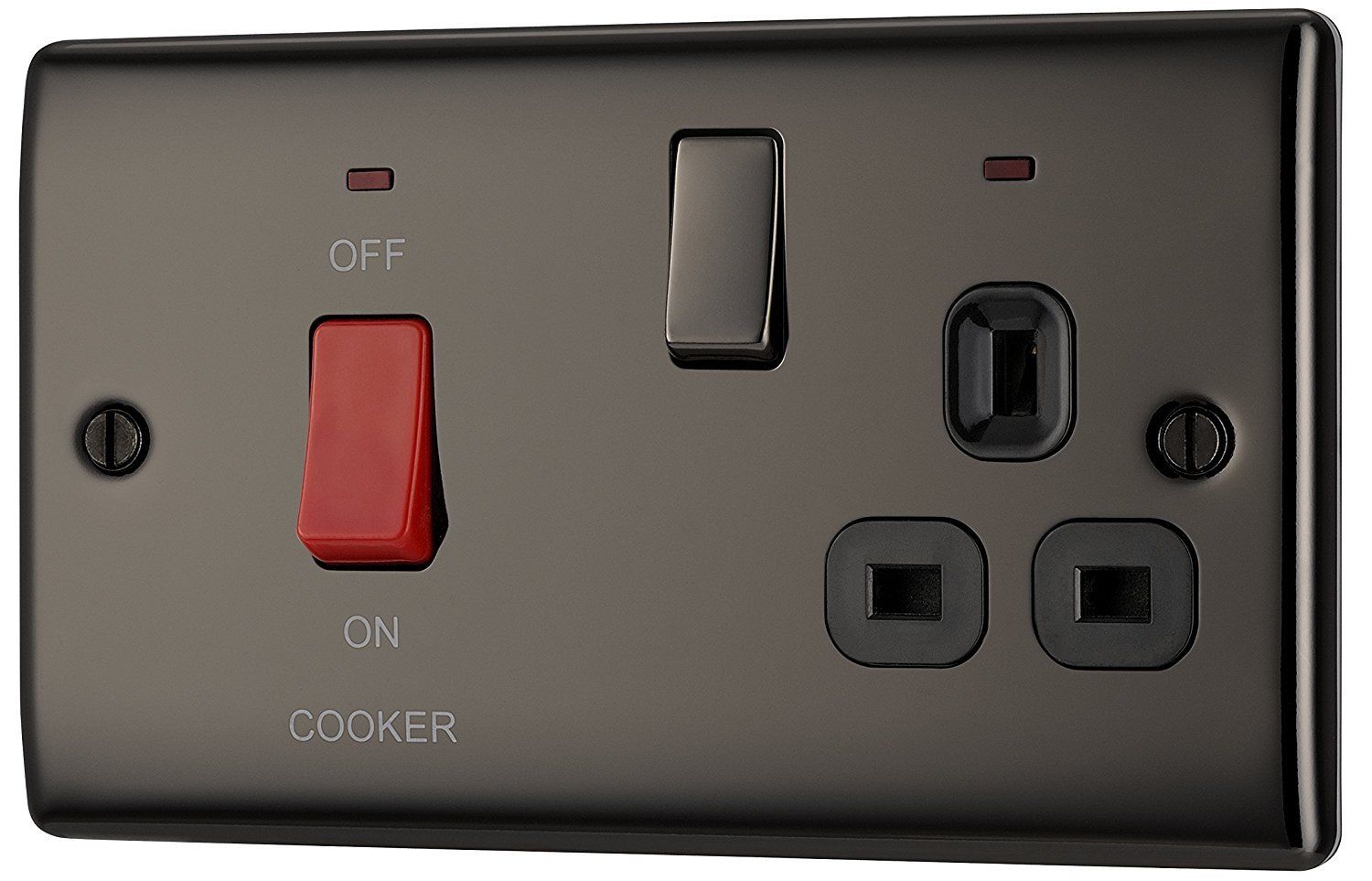 BG Nexus Metal Black Nickel Decorative Switches & Sockets - Picture 17 of 21