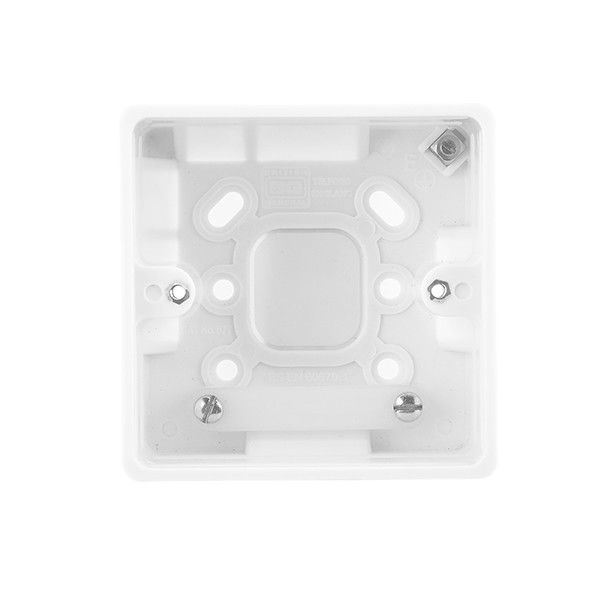 BG Wiring Devices - Nexus White Moulded Light Switches & Plug Sockets