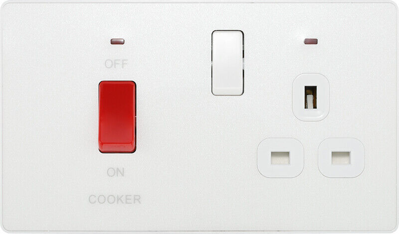 Interruptores y enchufes BG Evolve blanco nacarado sin tornillos gama completa - Imagen 28 de 50