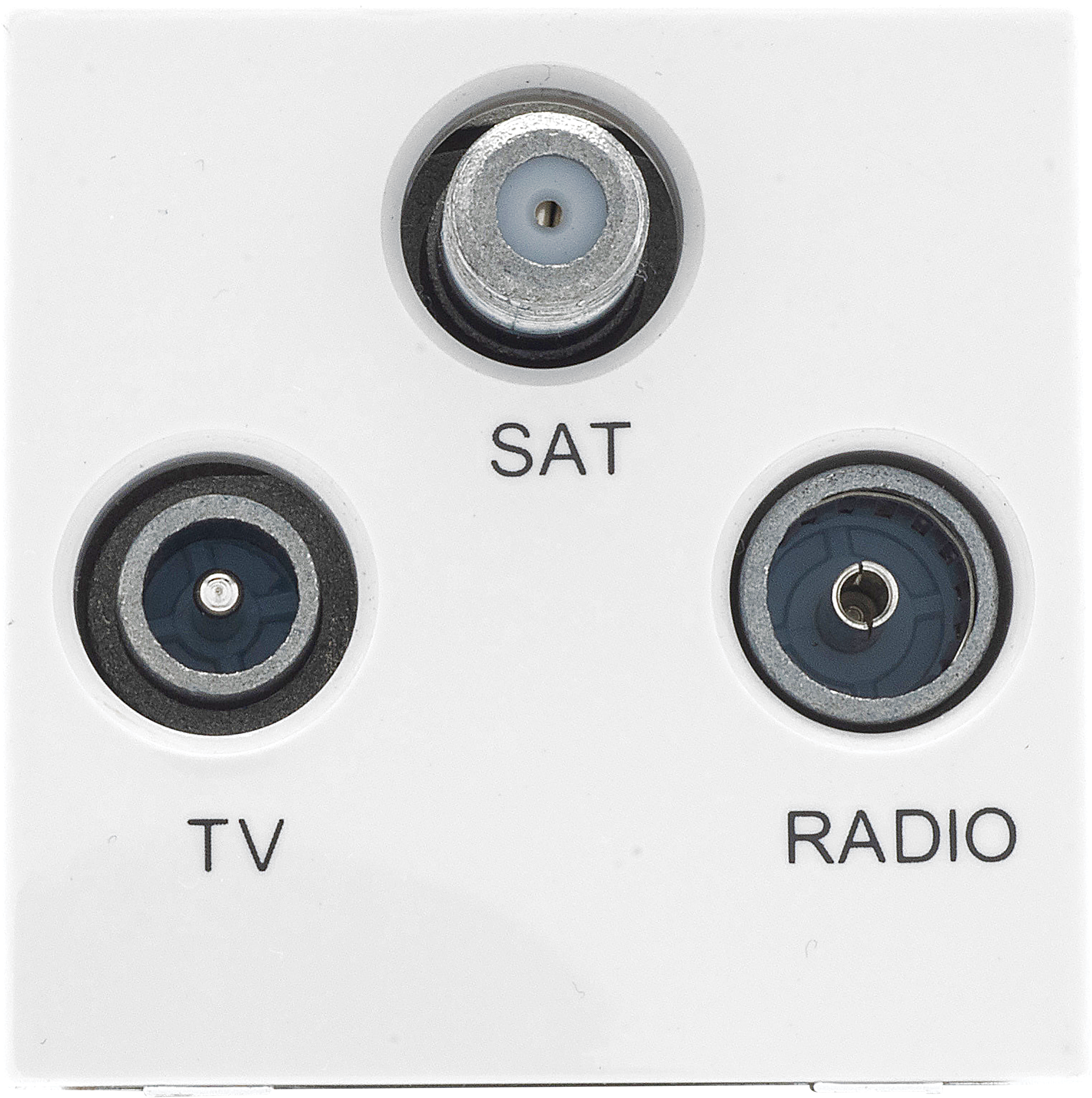 BG Nexus Polished Chrome White Euro Module HDMI TV SAT CAT5 CAT6 USB Data Socket - Picture 30 of 40