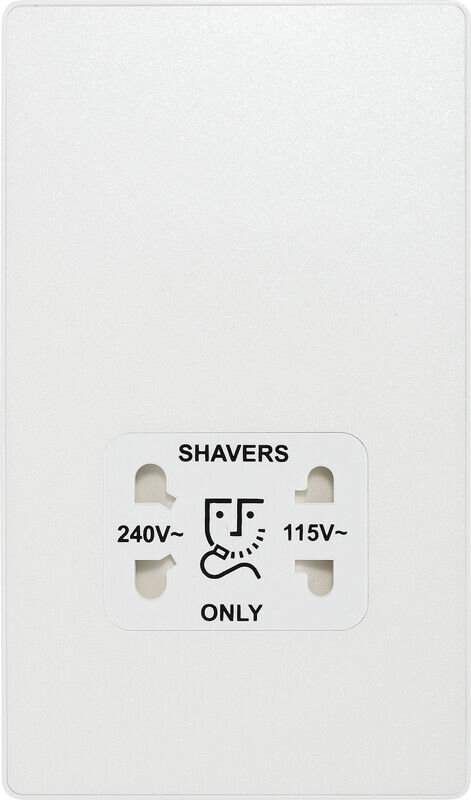 Interruptores y enchufes BG Evolve blanco nacarado sin tornillos gama completa - Imagen 12 de 50