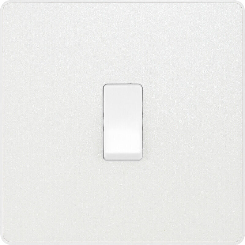 Interruptores y enchufes BG Evolve blanco nacarado sin tornillos gama completa - Imagen 9 de 50