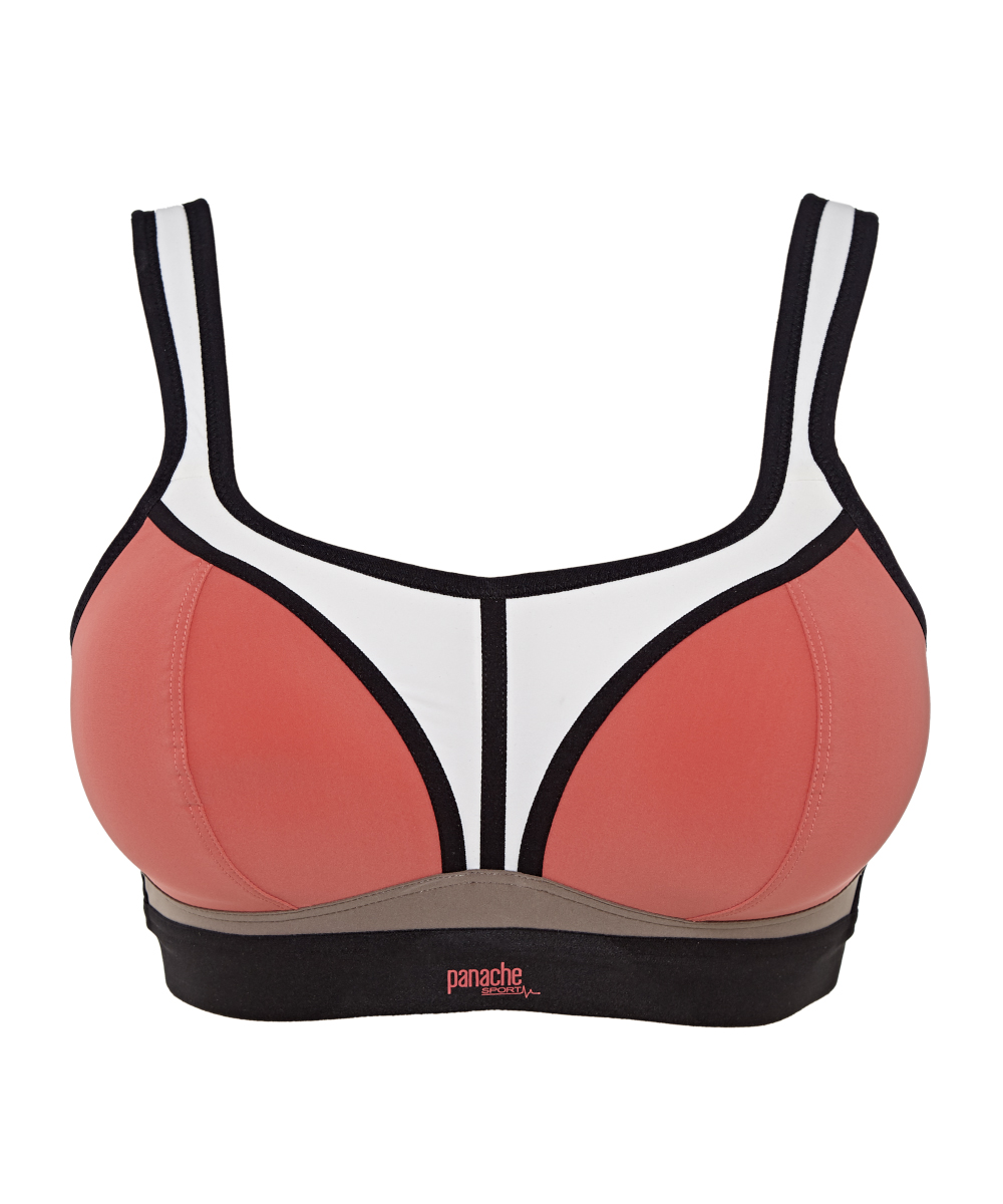 Panache Sports Bra 7341 A/B Non Wired Moulded Cups Racerback Reduces Bounce - Picture 32 of 102
