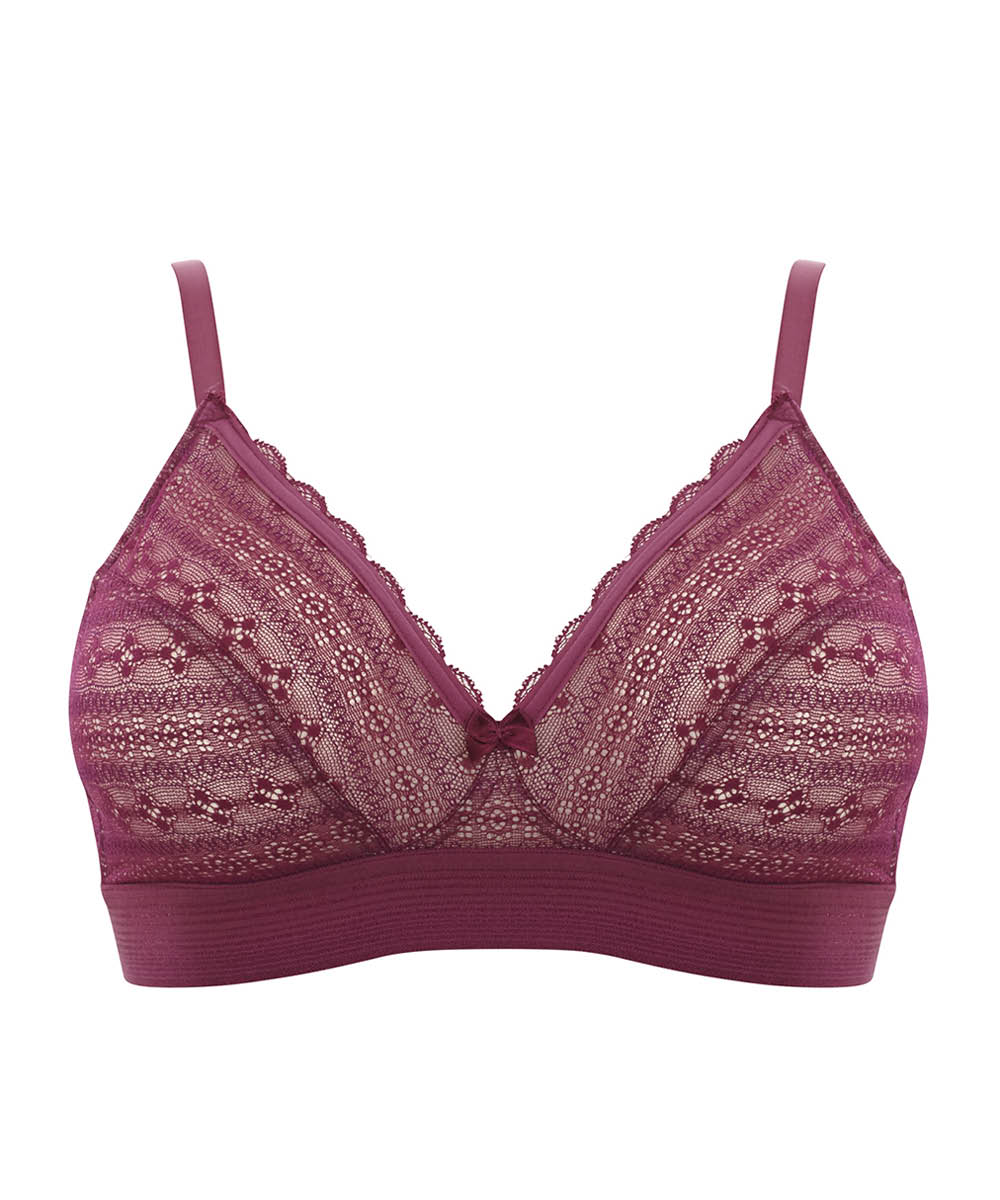 Panache Bra Cleo Lyzy Triangle Bralette 9766 Stretch Non Wired Soft Cup Lingerie - Picture 28 of 32