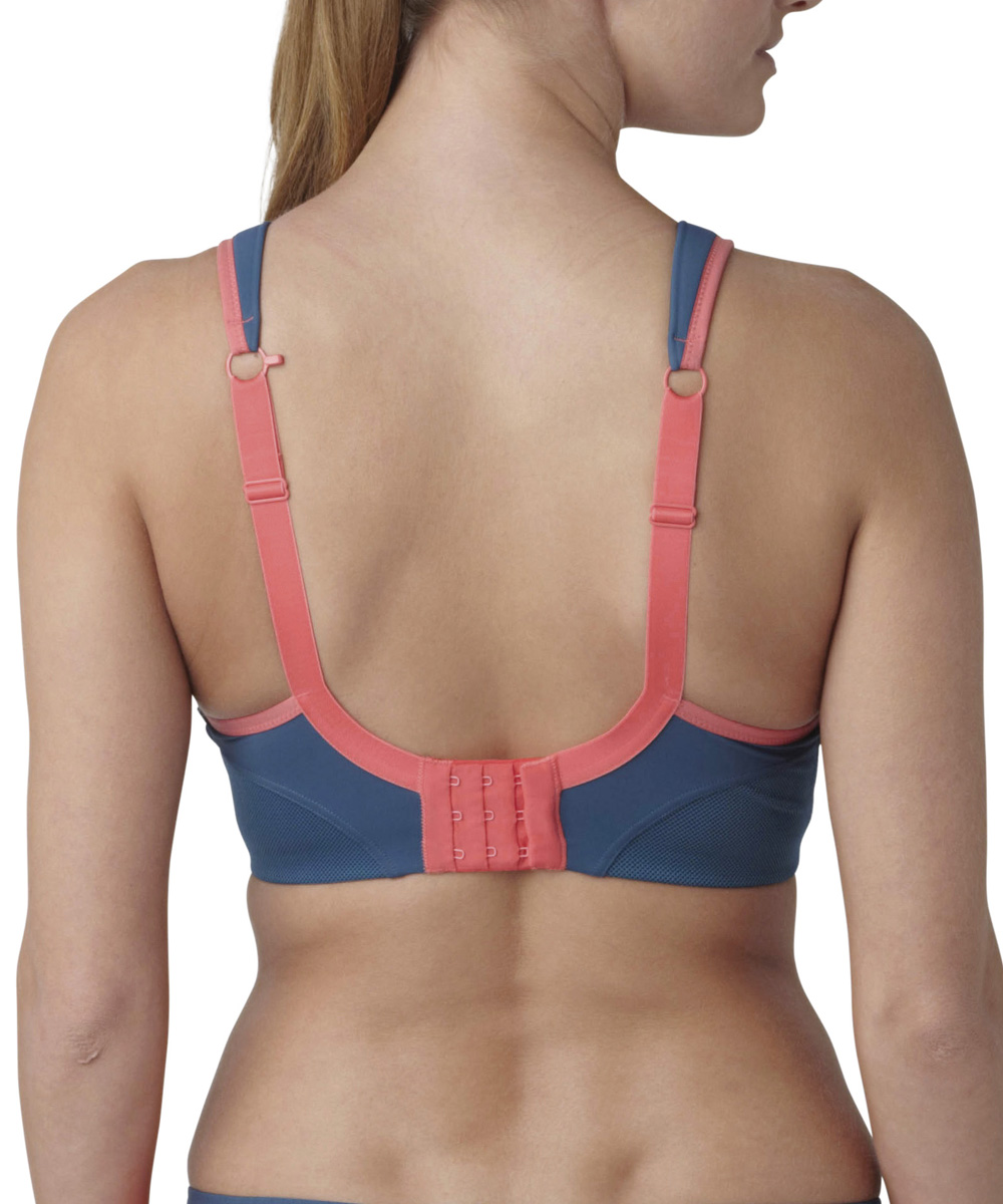Panache Sports Bra 7341 A/B Non Wired Moulded Cups Racerback Reduces Bounce - Picture 56 of 102