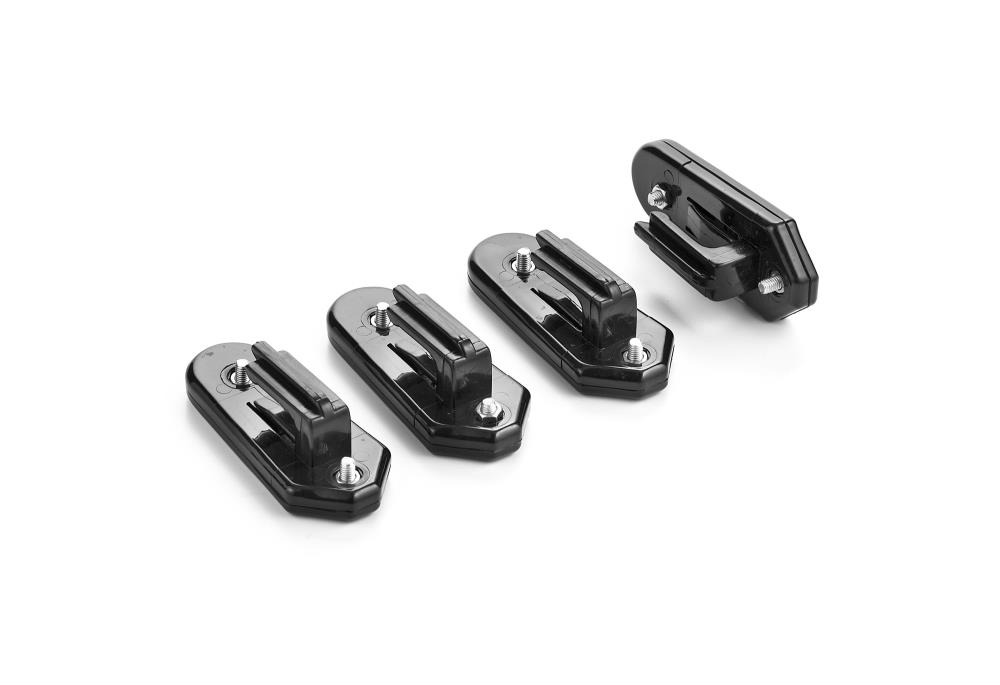てん2ケース Set of 4 Saddlebag Clips Attaches Luggage to Bag Supports