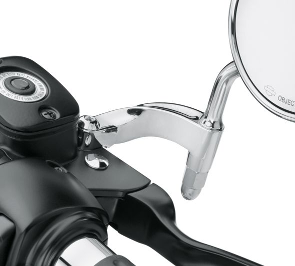 Chrome Mirror Stem Extender/Extension Kit HarleyDavidson Softail