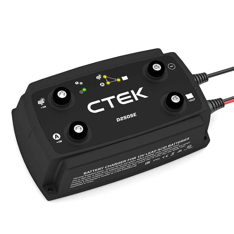 CTEK D250SE Dual DCDC Battery to Battery Charger 12V 20AMP eBay