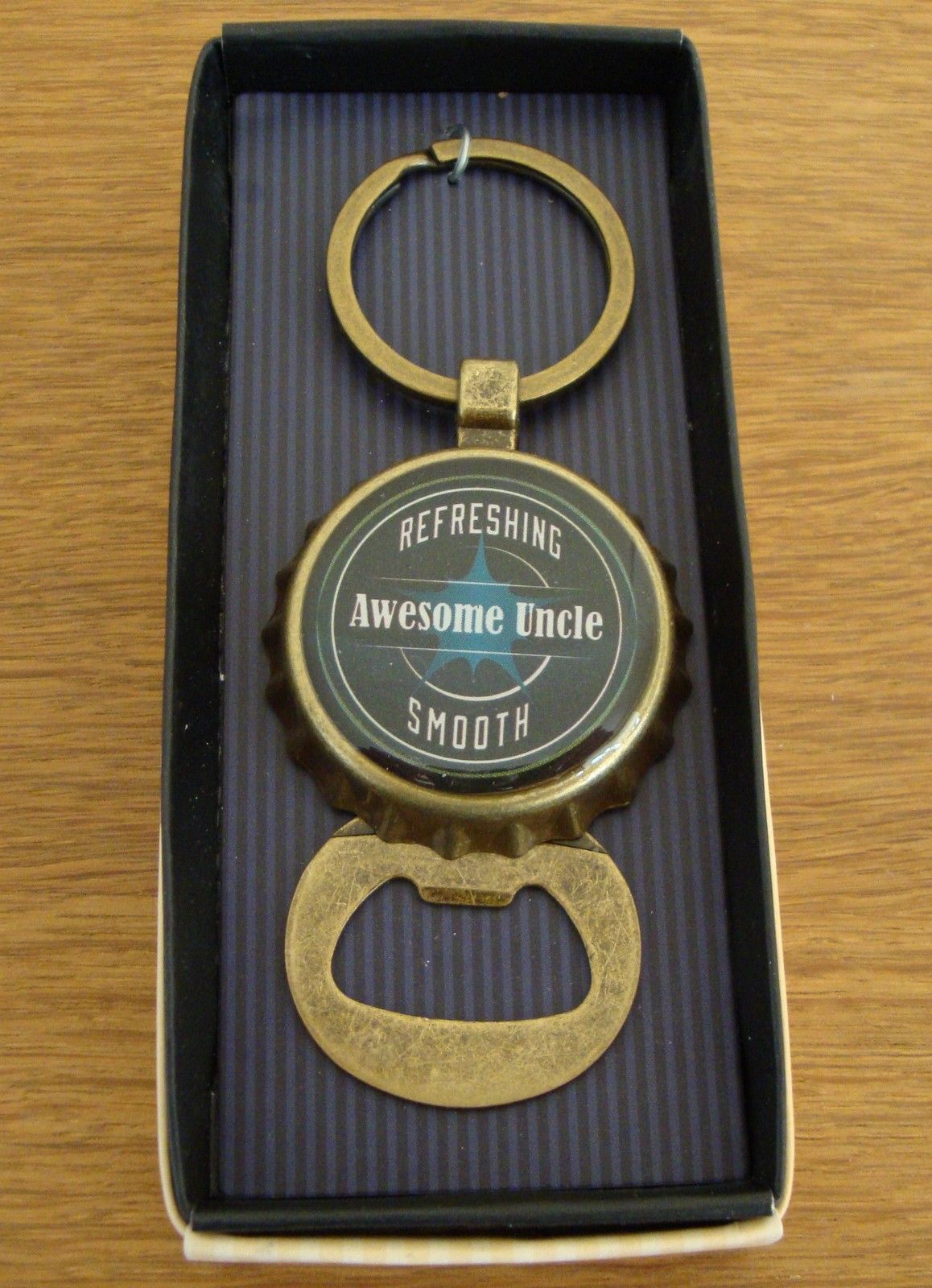 Personlised Keyring £Coin Holder Bottle opener In one Grandad Dad Son Brother - Picture 2 of 14